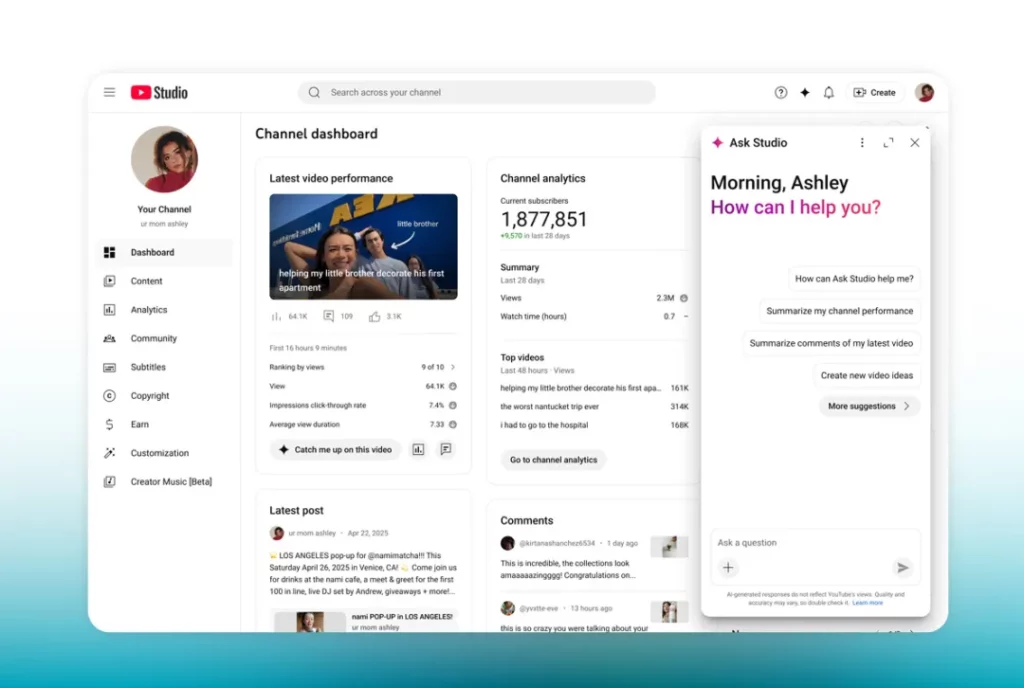 YouTube Artificial Ielligence
