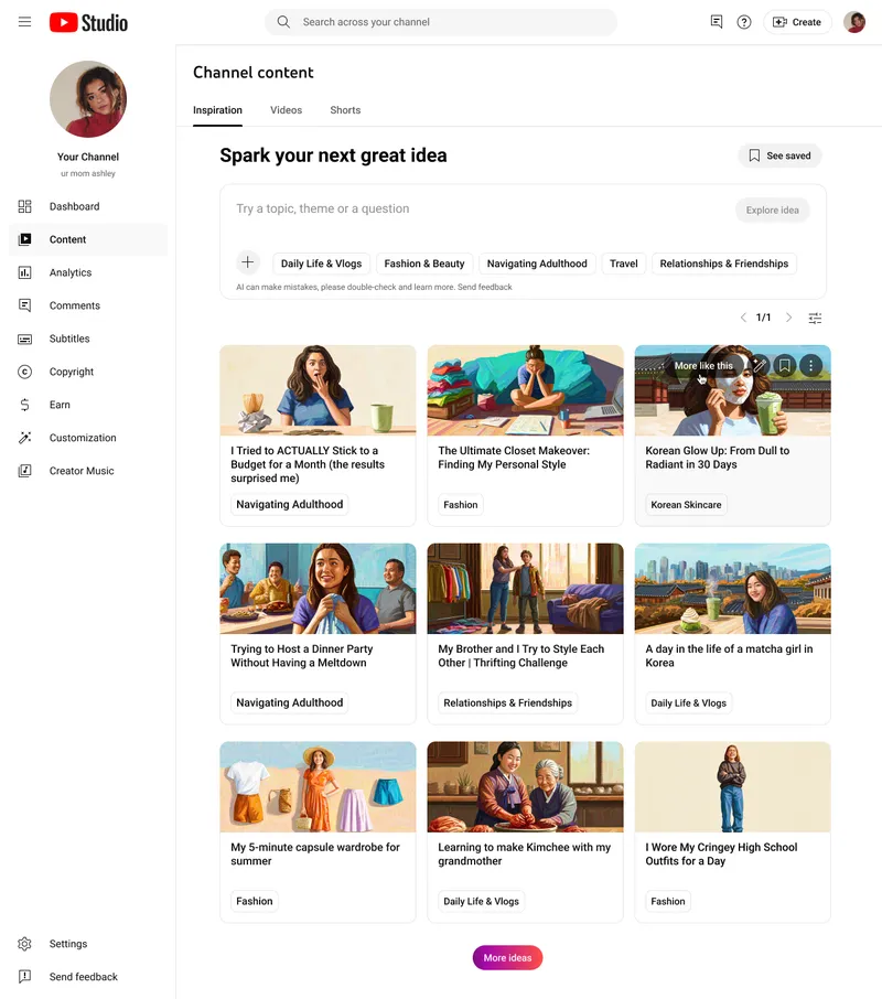 YouTube tools