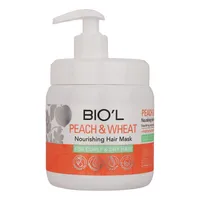 PEAH AND WHEAT Hair Reinforceme Mask Suitable for curly and dry hair 500 ml volume