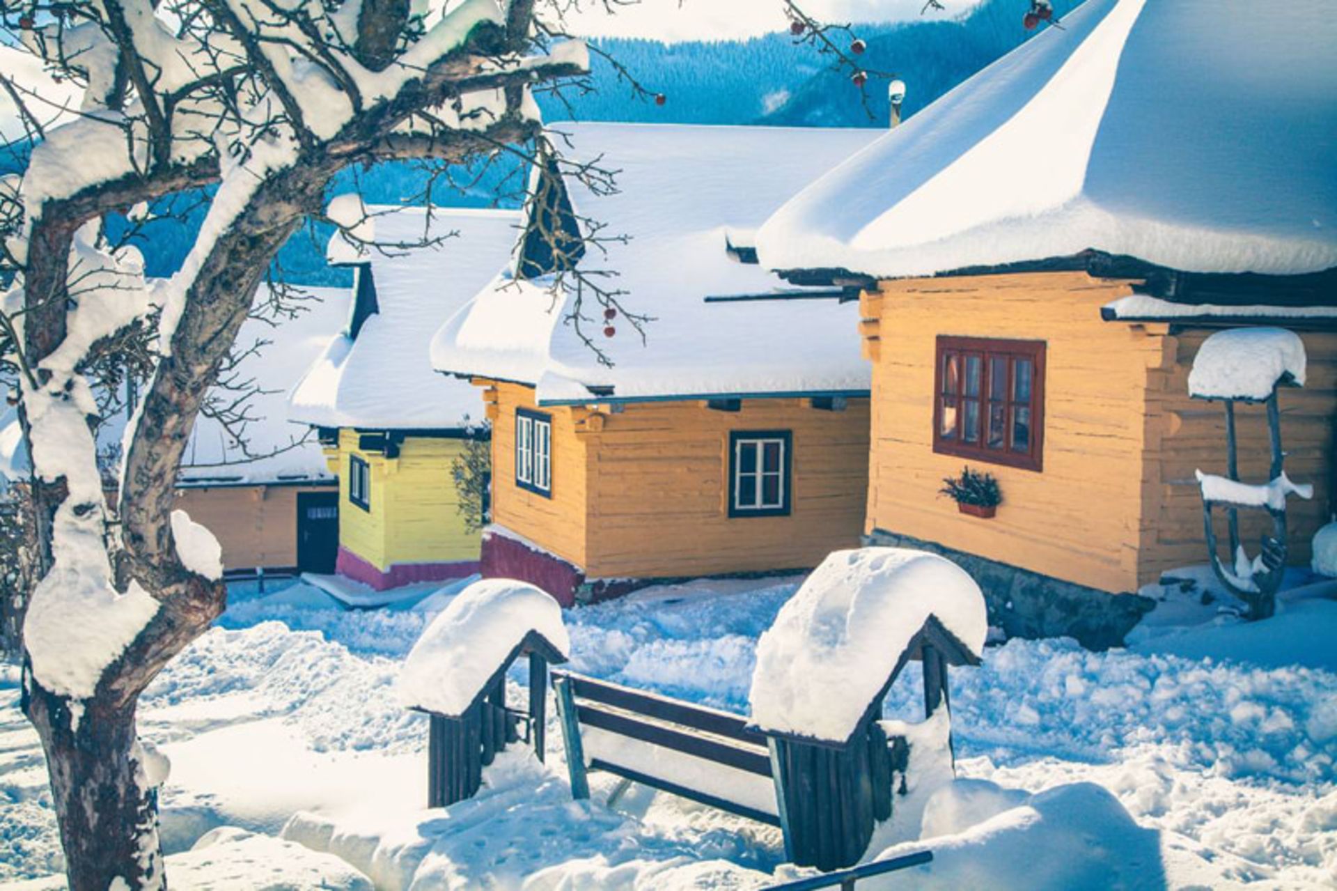 Resorts on the Yasna ski resort