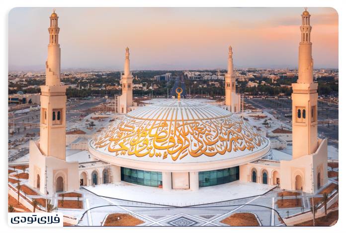 Khalifa bin Da'an mosque from sightseeing around Sheikh Zayed Dubai Street