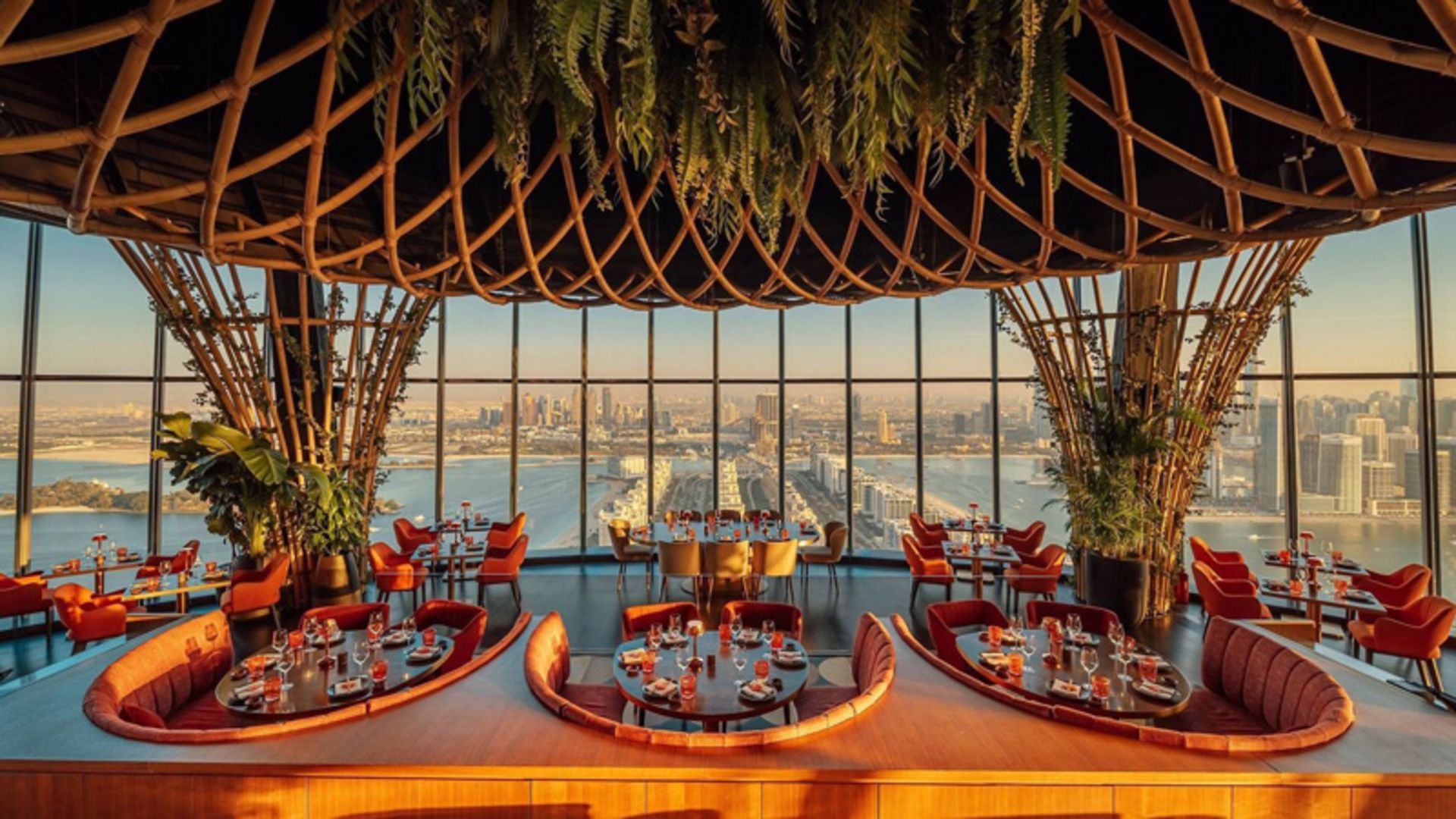 Ierior Decoration of Sushi Susa Restaura in Dubai