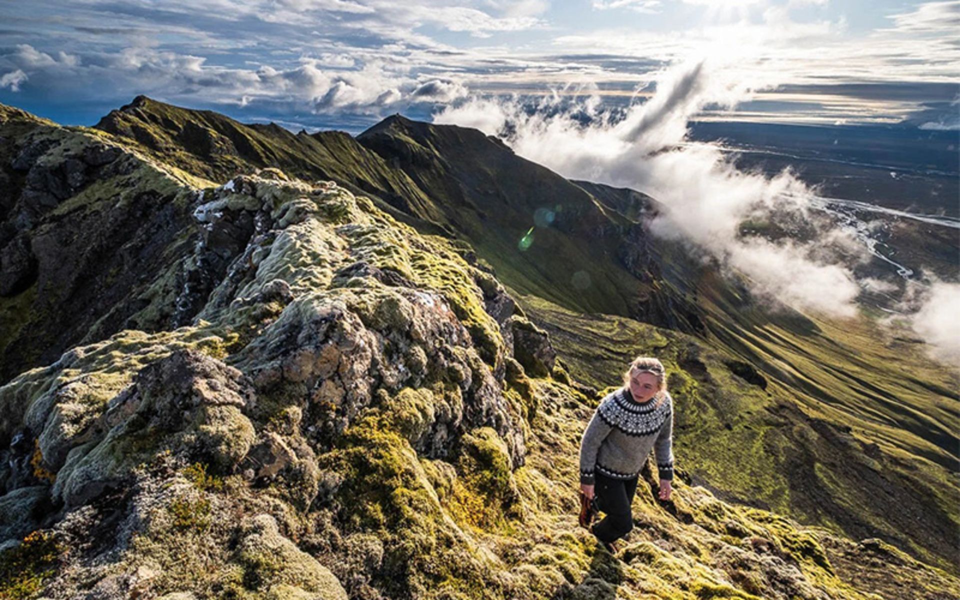 Mouaineering at Iceland's Heights