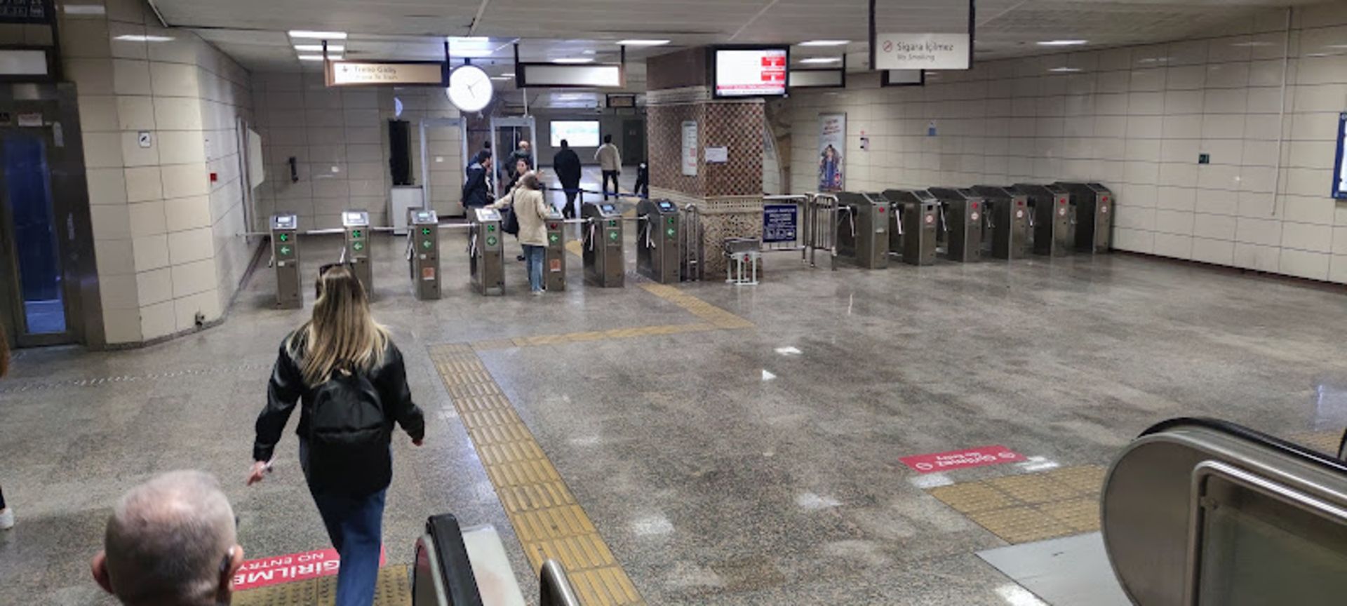 Gates Erance at Shishane Metro Station 