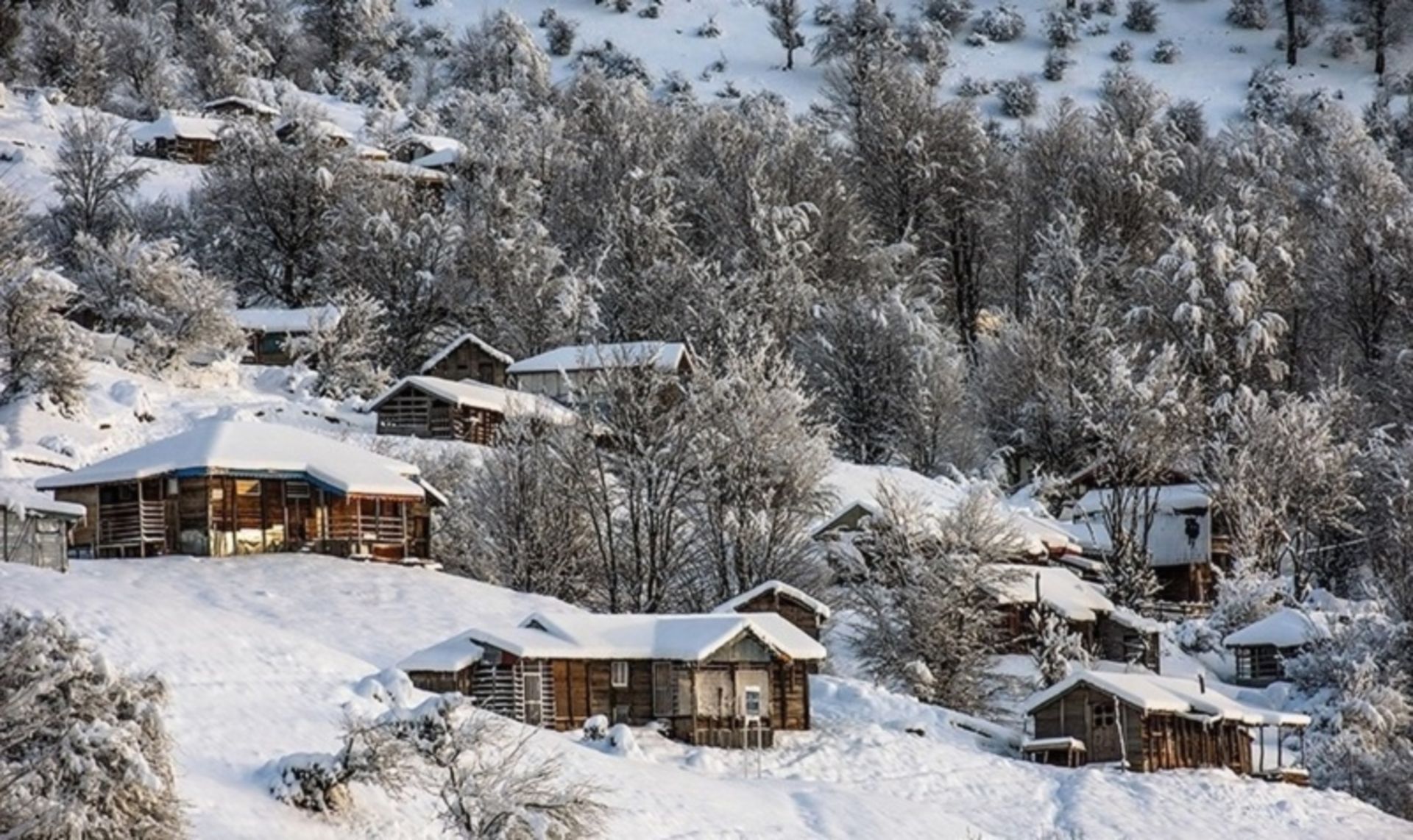 The white nature of Olsbalshaneh in the wier season
