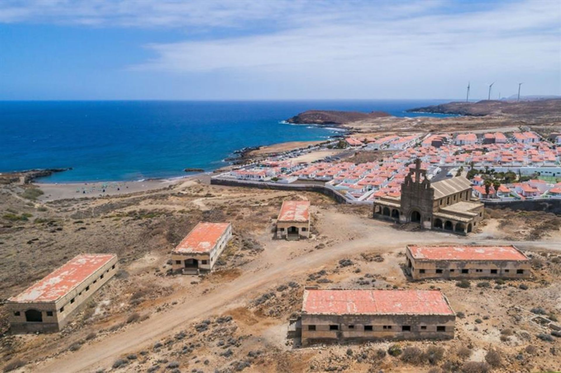 Sanatouri City of Abona on the Tanarfan coast of Spain