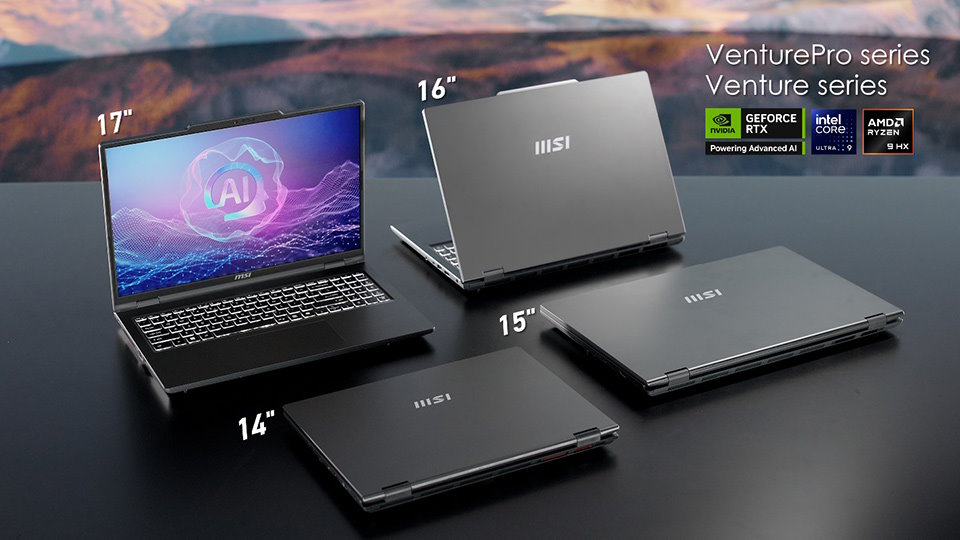 New MSI laptops in the Iranian market; Winning combination with new Iel processors and RTX50 graphics - Digino