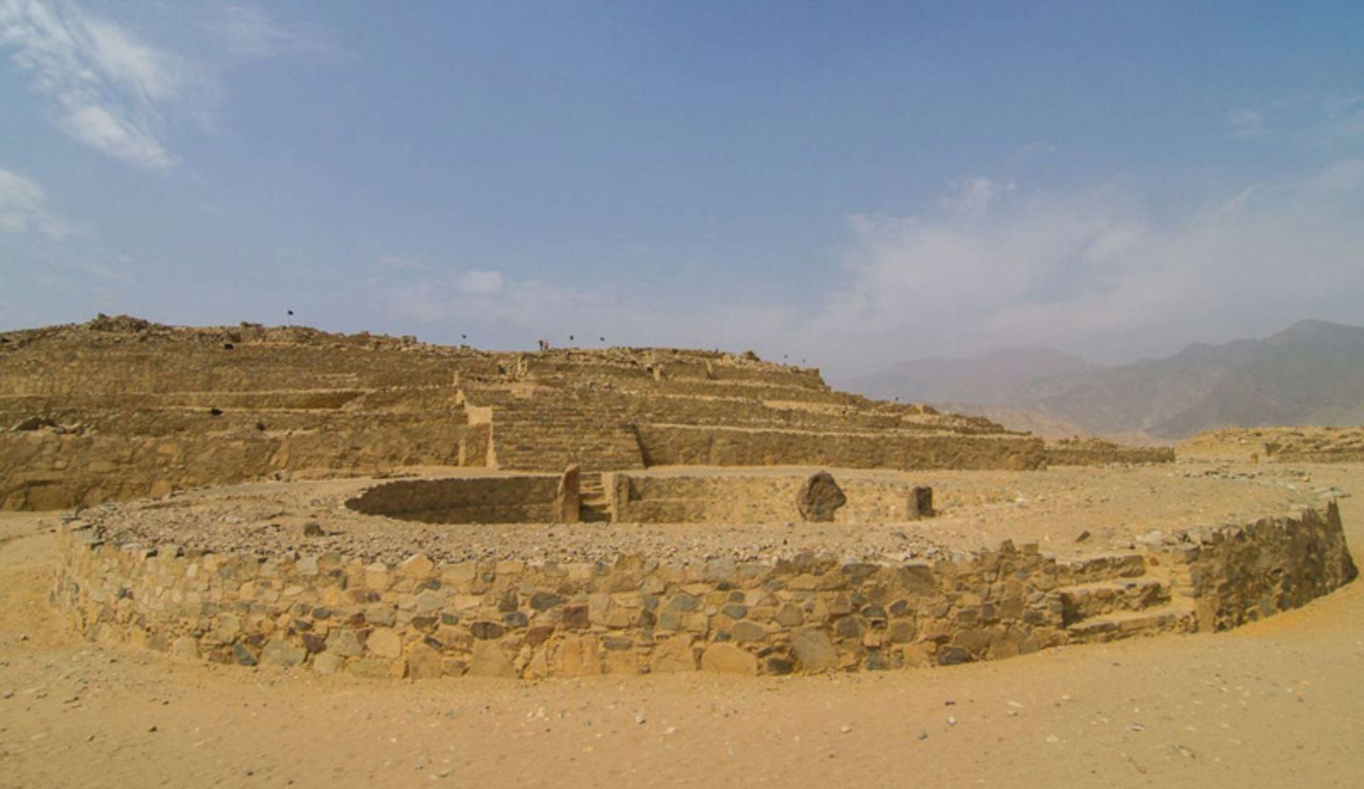 The ancient ruins of Karal, Peru