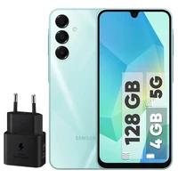 Samsung Galaxy A16 5G Mobile Phone Double SIM Capacity 128GB and 4GB RAM - With Samsung 25 Watt Charger