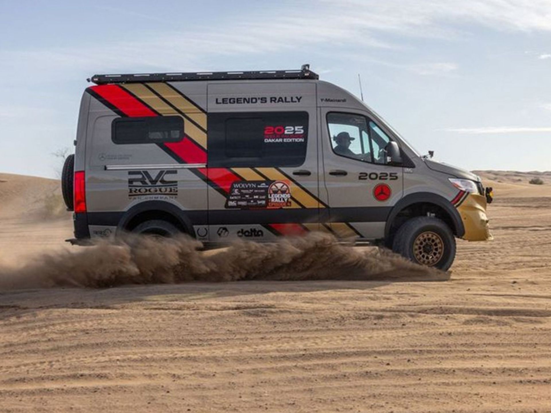 Van Legends Rally Side Facade