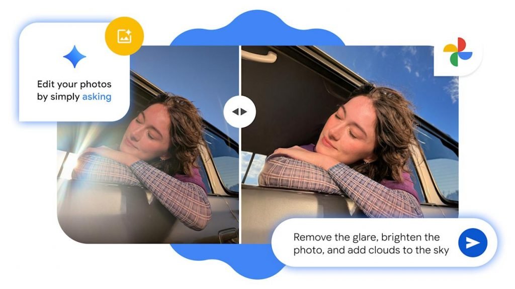 Editing of Google Photos Images
