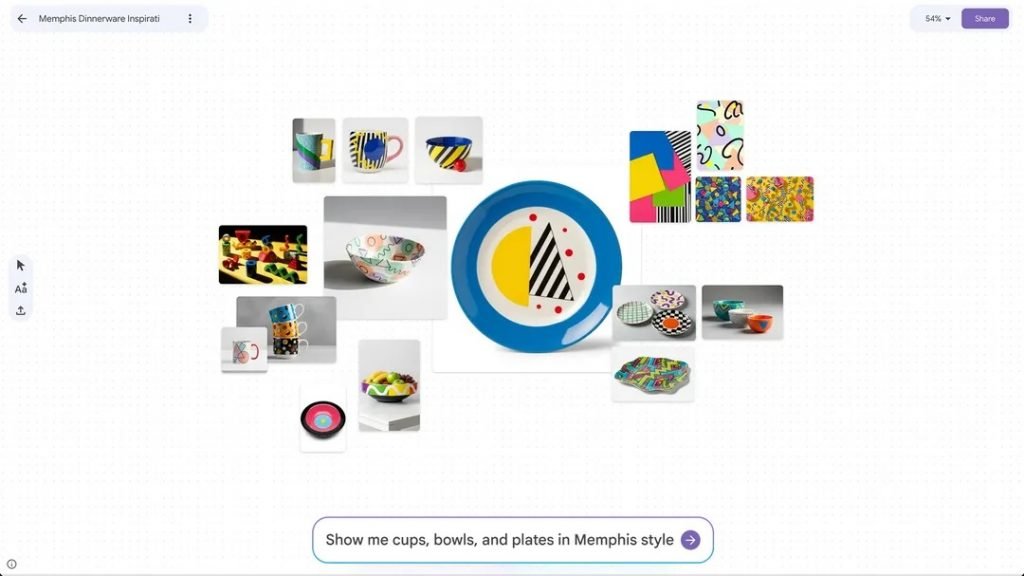 Google MixBoard Tool