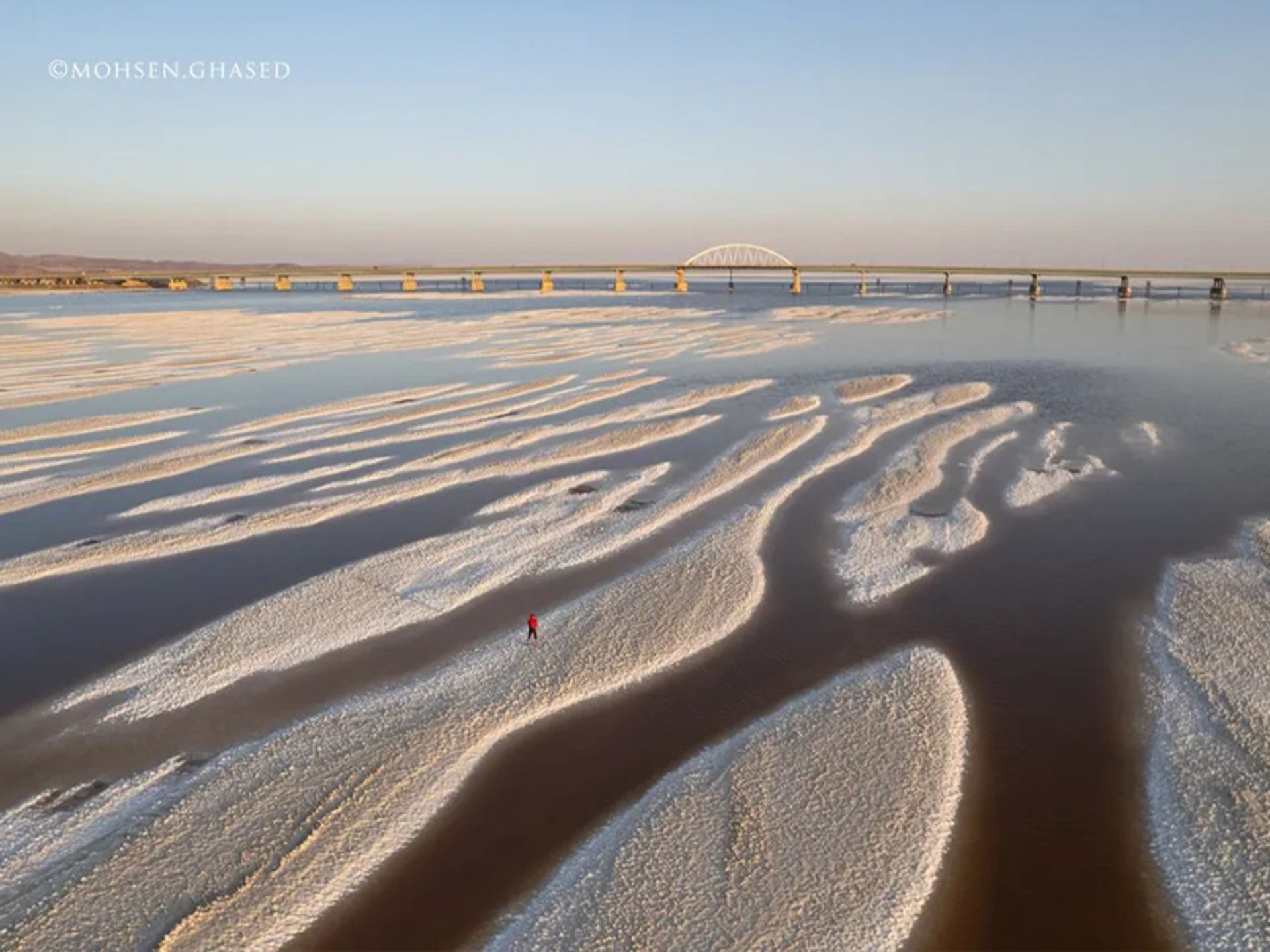 Lake Urmia dried up