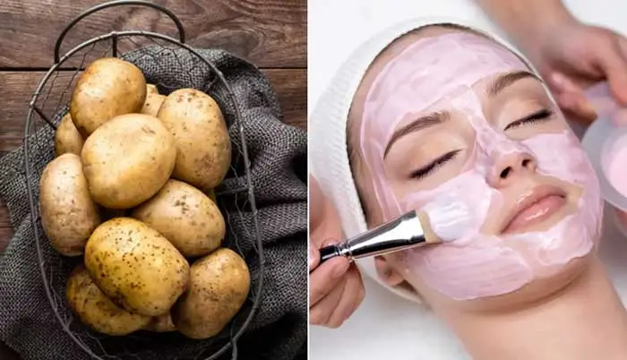 Properties of potatoes for definitive treatme of facial stains