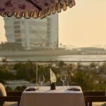 Dubai Colin Restaurant with City Landscape