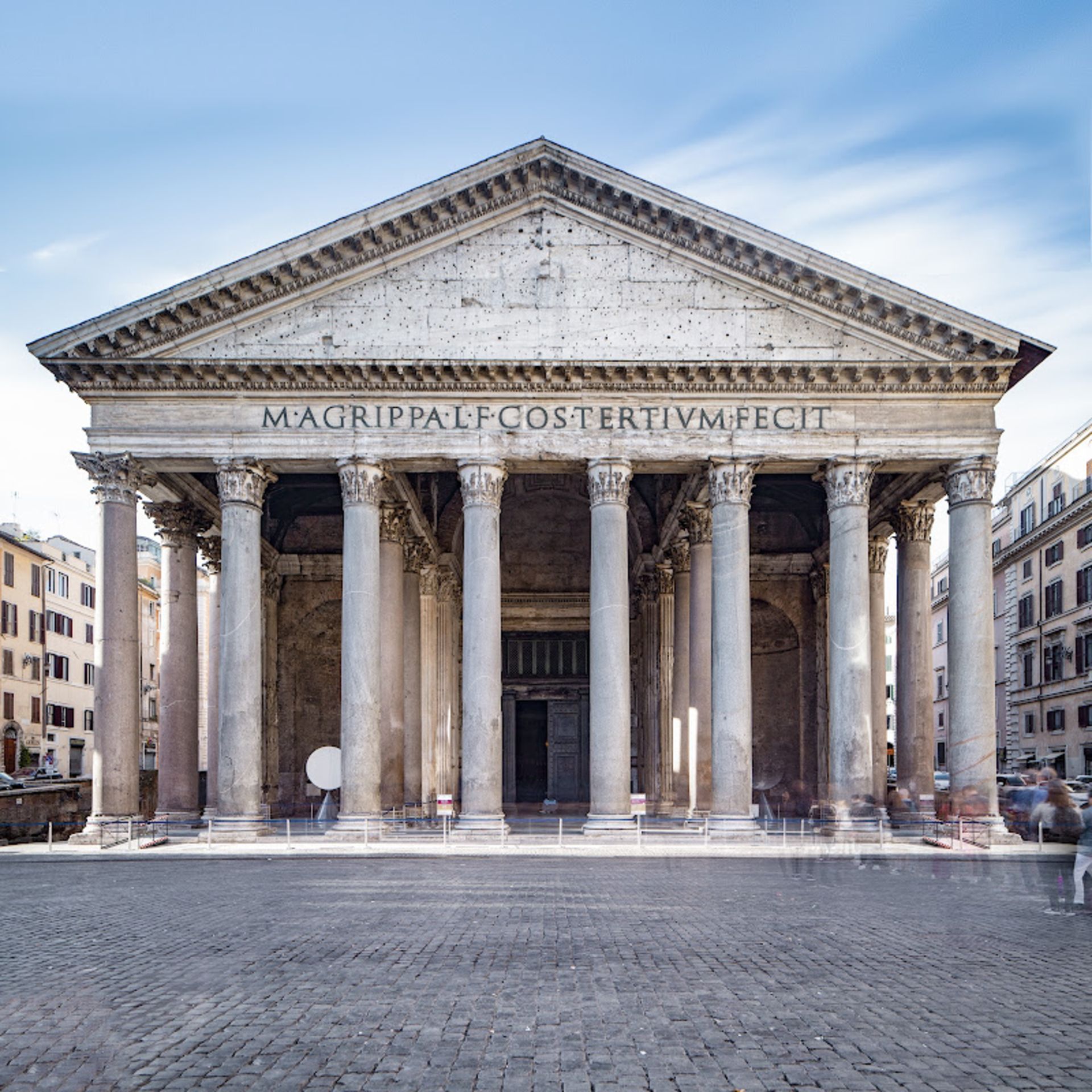 Exterior of the Paheon Temple in Rome