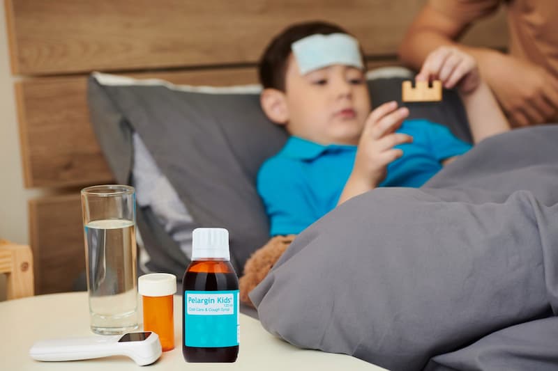 The amou of polargine syrup in children under one year old