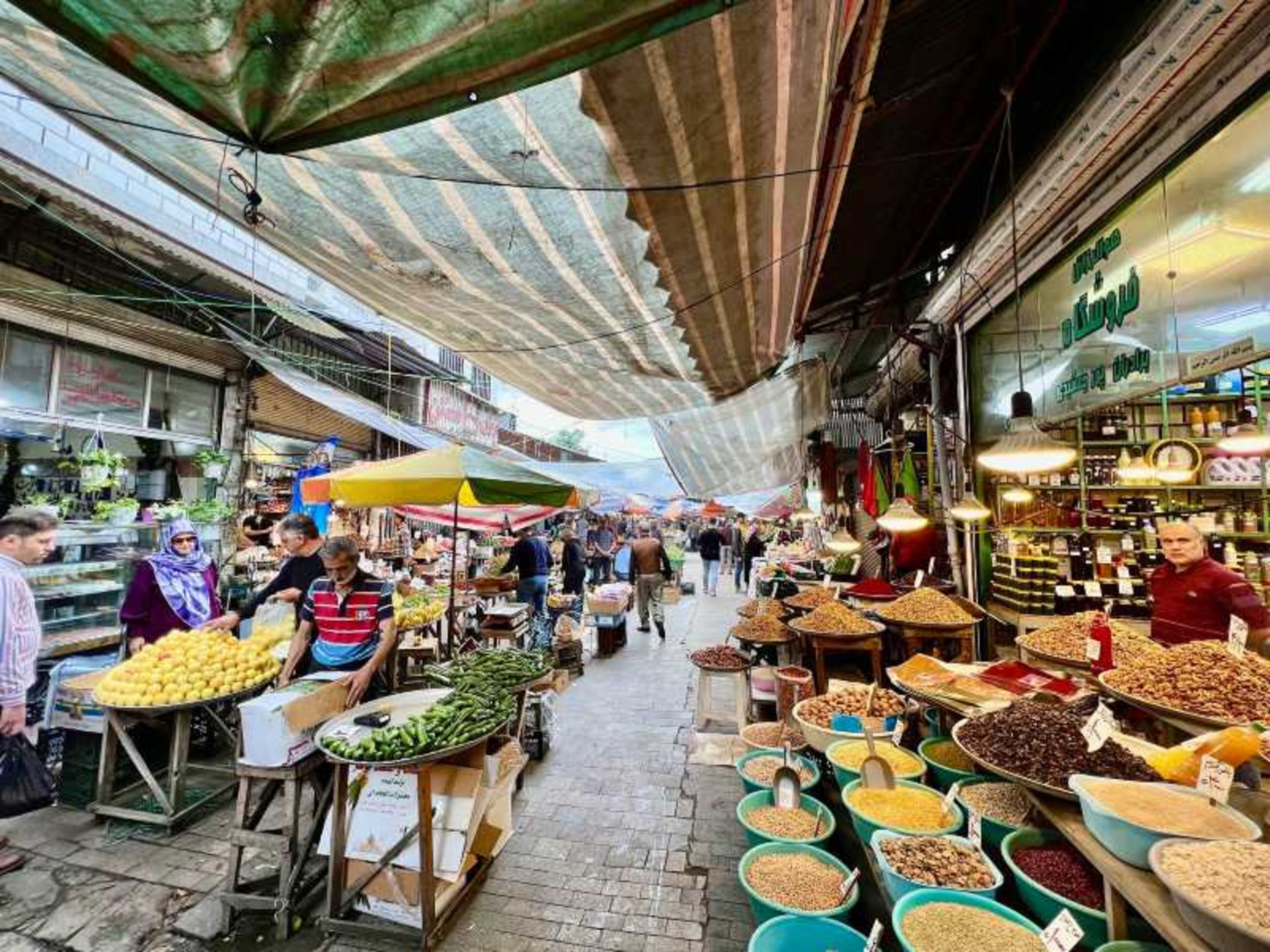 Rasht Market Shops