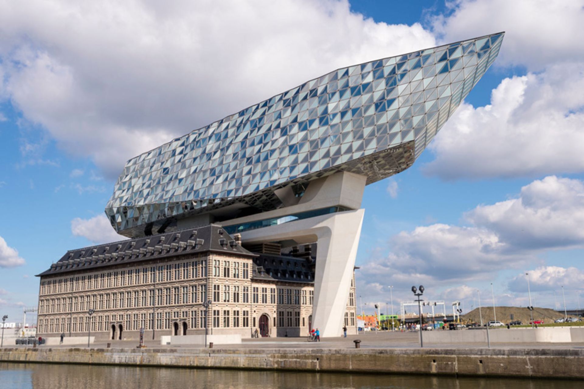 Aorp Port Building in Belgium