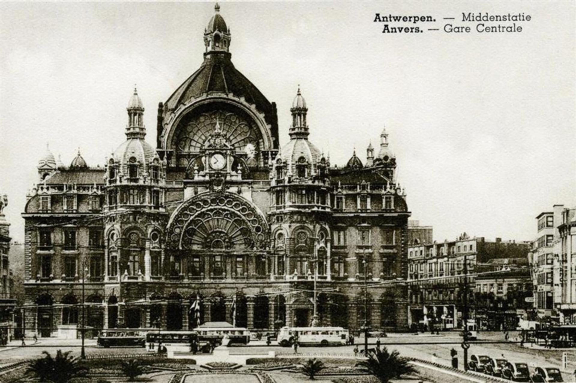 Historical Photo of Awater Station