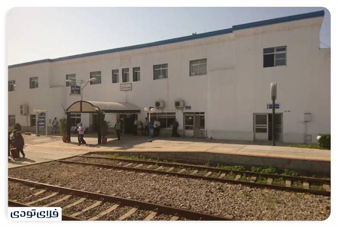 Where is the Sari Railway Station?