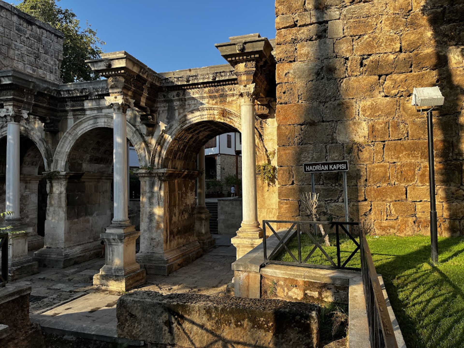 Hadrian gate in Aalya