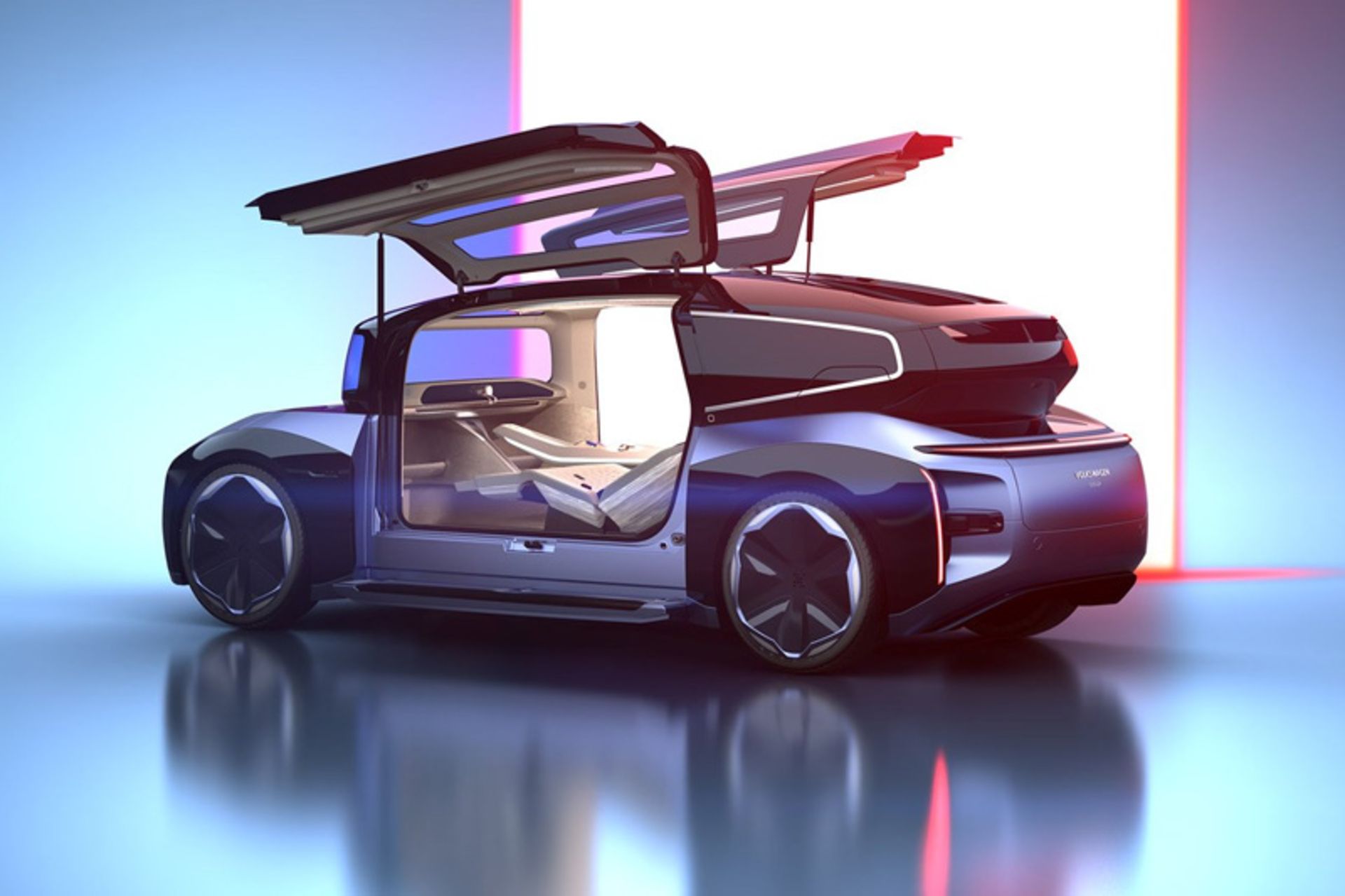 Geraul car with special doors