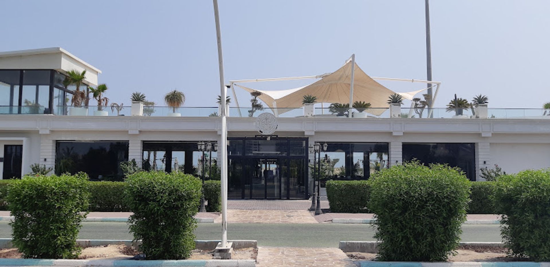 Exterior of Marina Kish Beach Restaura