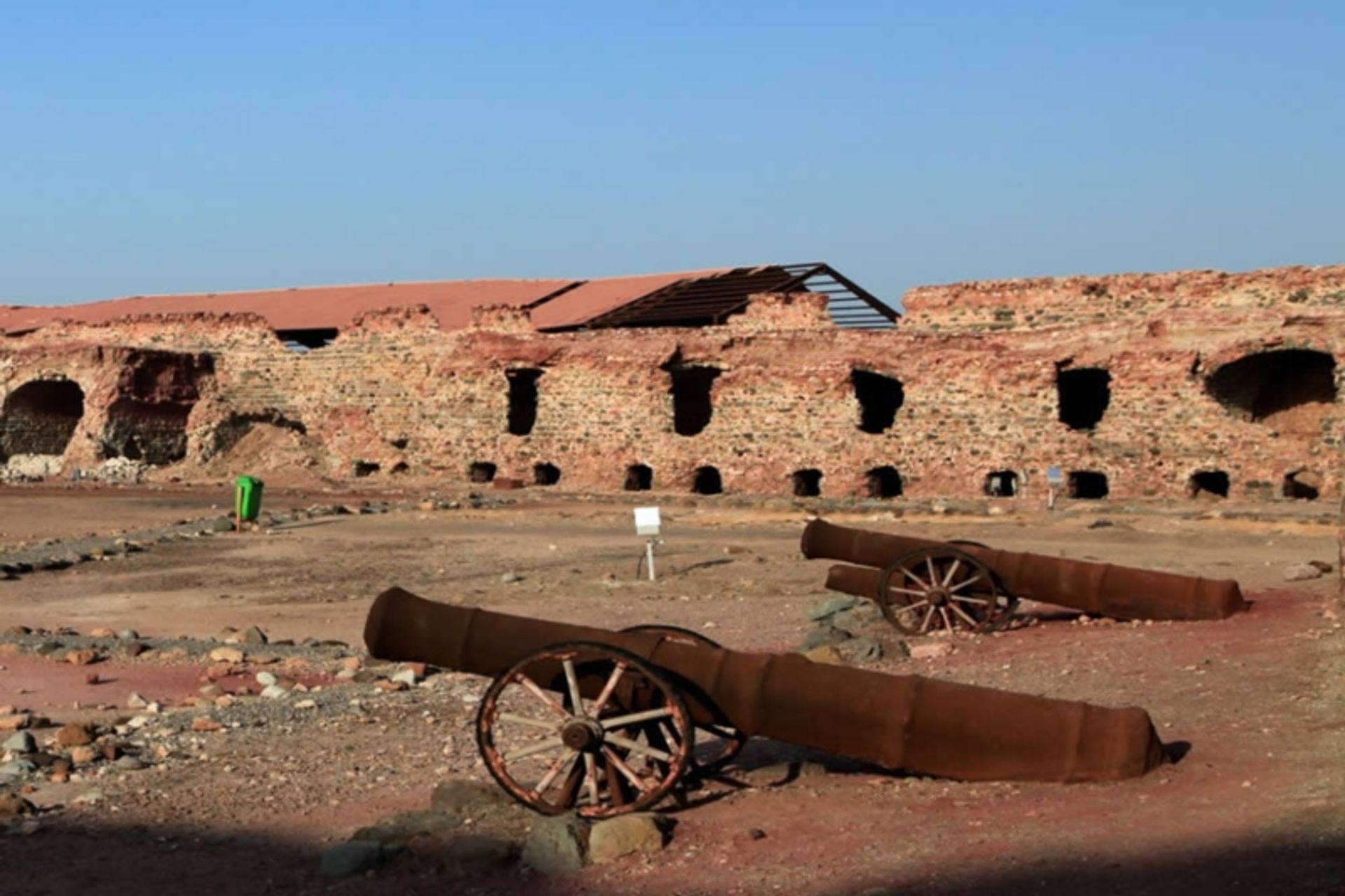 Portuguese valley with old buildings