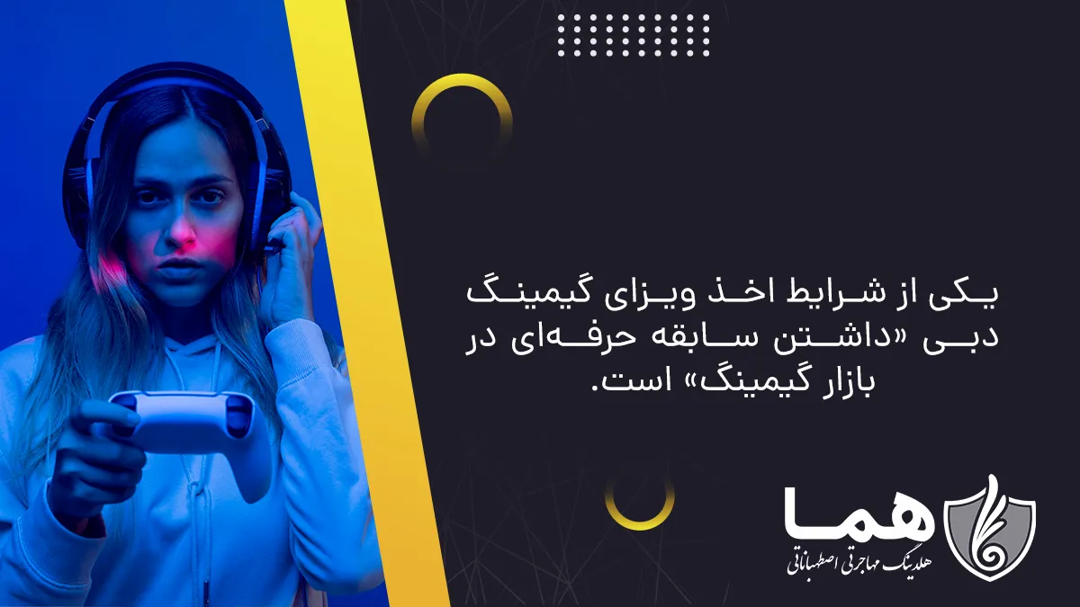 One of the requiremes for gaming visa in Dubai is 