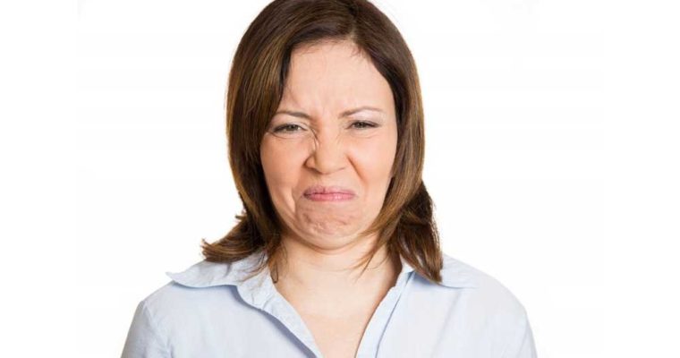 What should be done to remove the saltiness of the mouth?