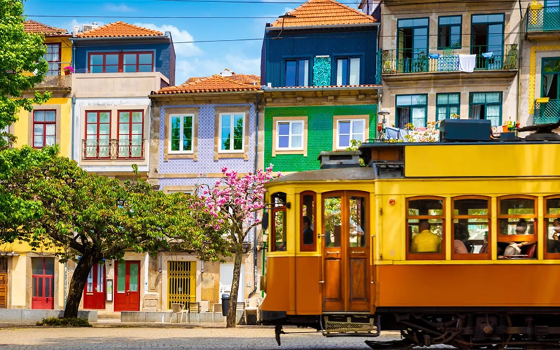 Portugal's colorful tram