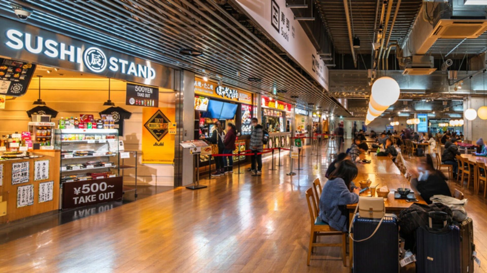 Tokyo Handa airport restauras