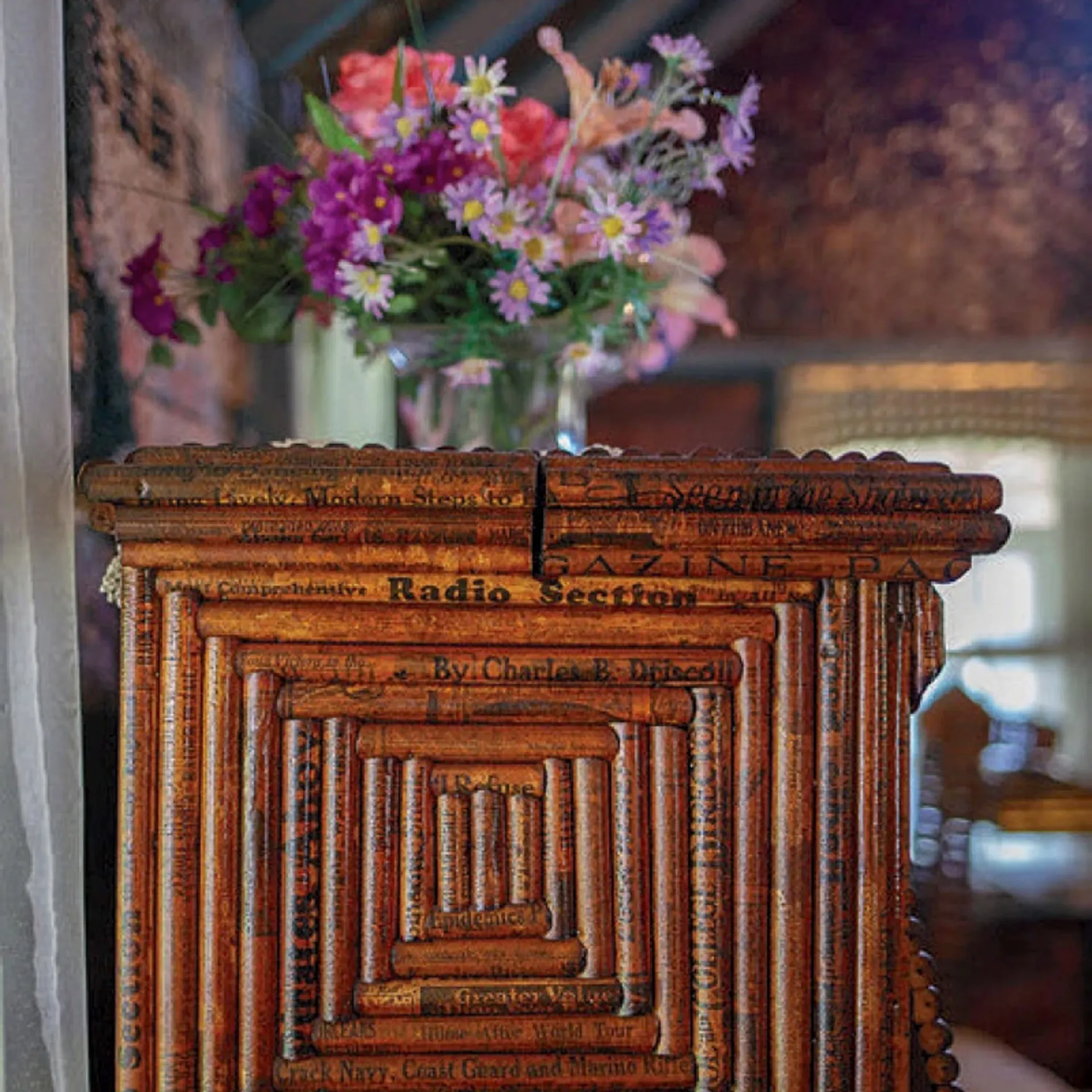 Paper furniture at Rockport House