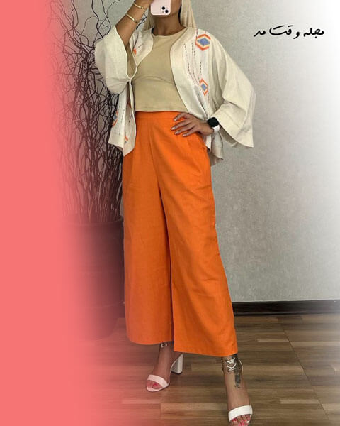 The latest models of linen pas