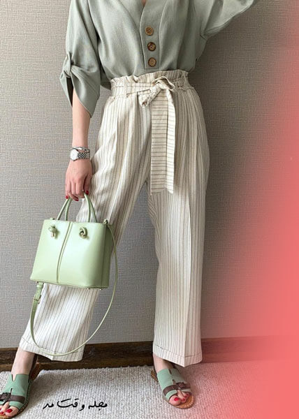 Half bag linen pas model