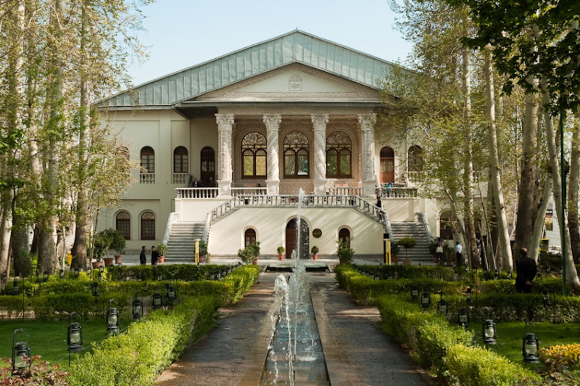 Historical building in Ferdous Garden, Tehran