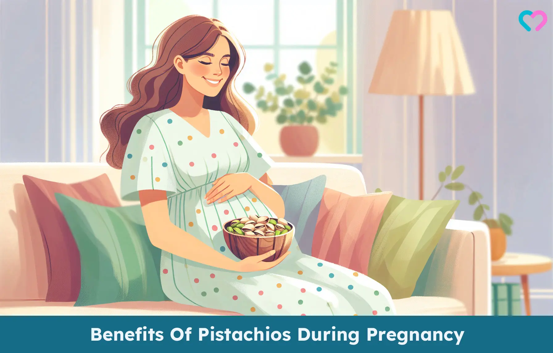 Properties of fresh pistachios for pregna women