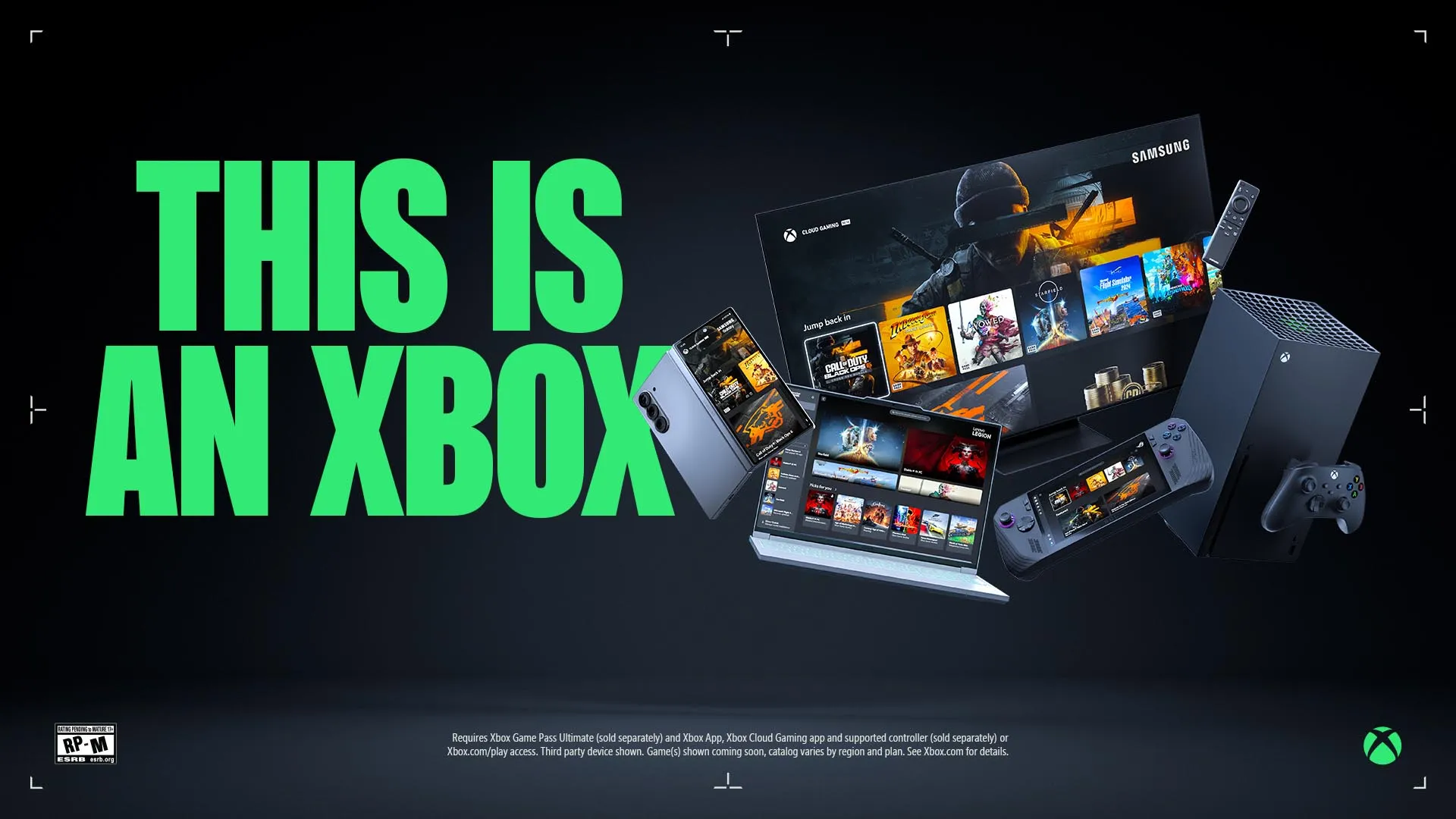 It's an Xbox ad