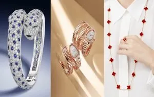 From Bulgari's snake to Tiffany's love lock; What symbol is each jewelry brand known for?