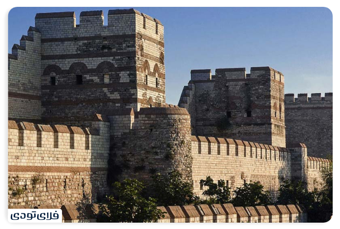 Sultanahmet neighborhood of Istanbul Ancie City Walls