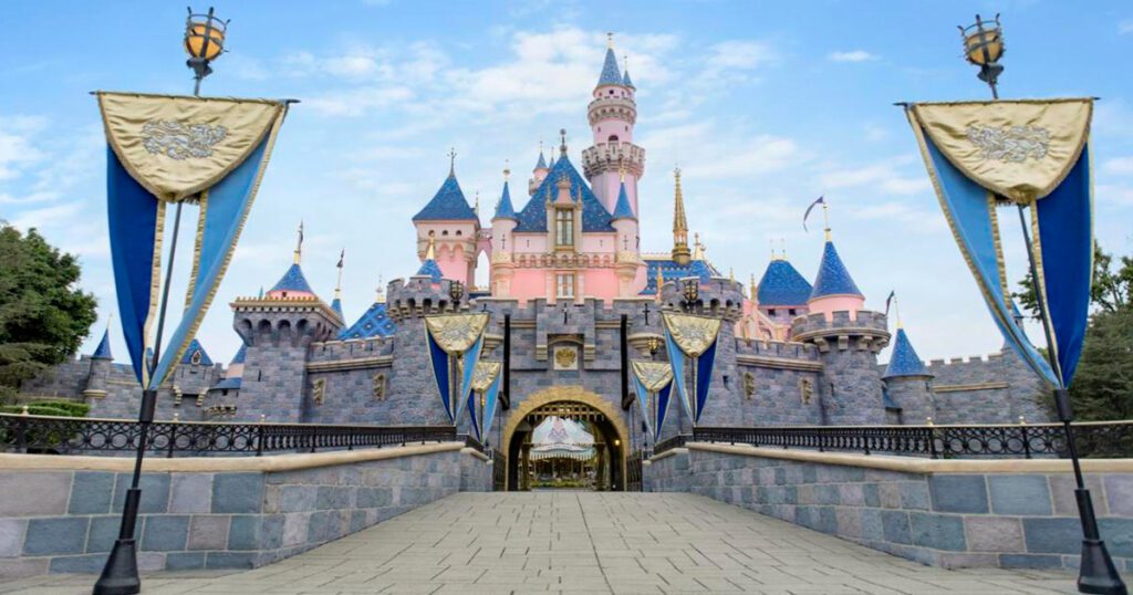 A picture of Disneyland, Anaheim, California