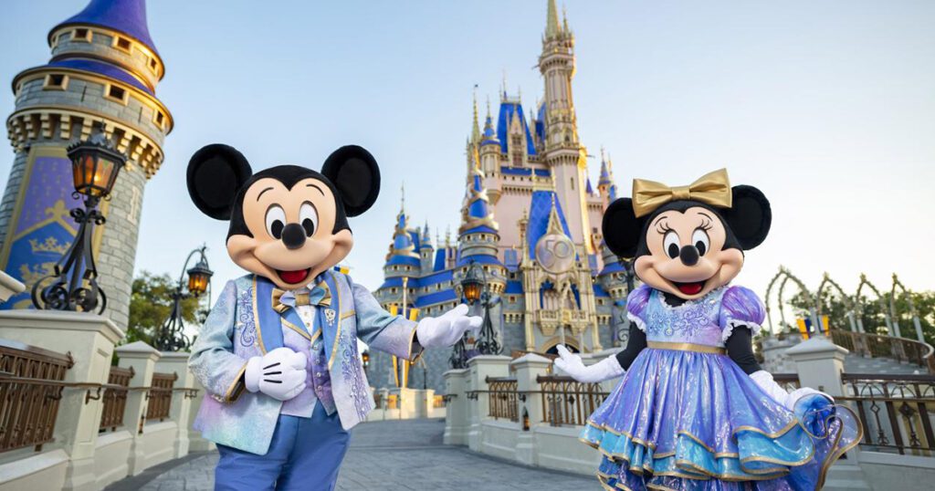 Image of Walt Disney World, Florida, one of the famous Disneylands in the world 