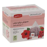 Mustafavi sour tea and red fruit tea bags, pack of 12