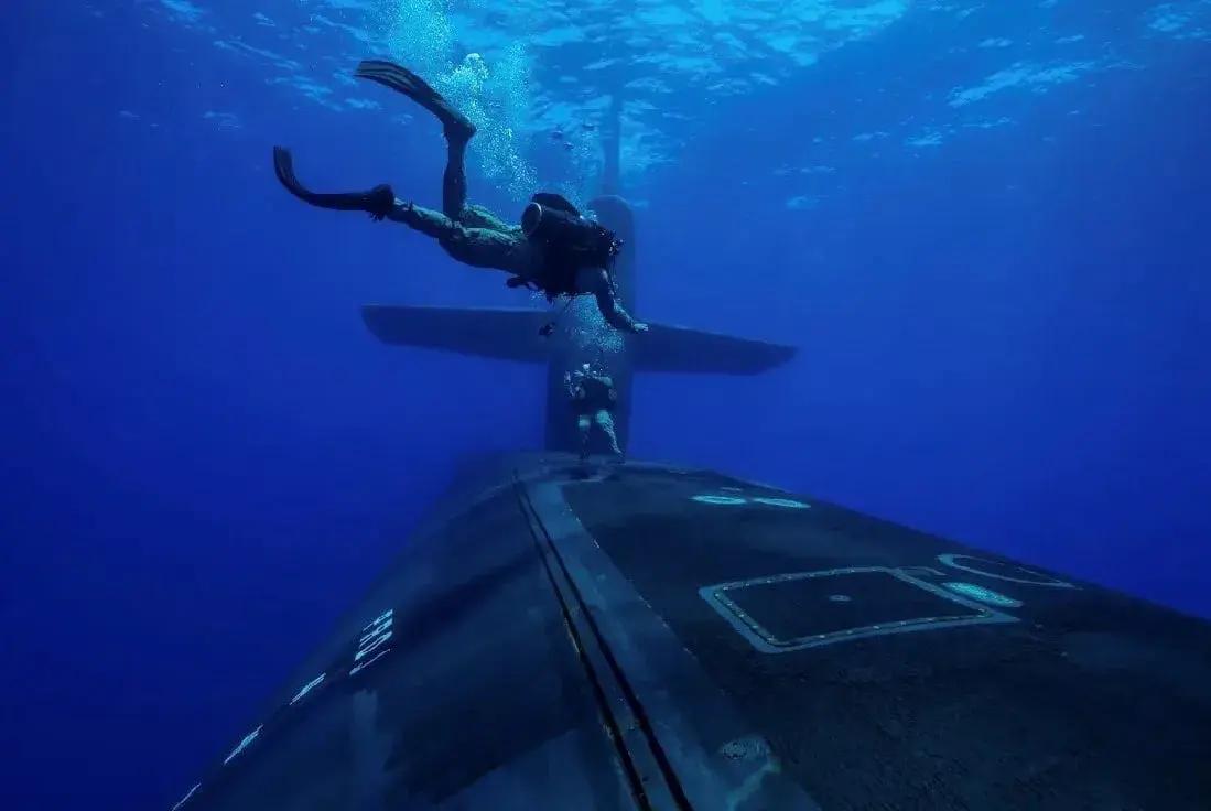 Submarine USS Georgia SSGN-729 under I