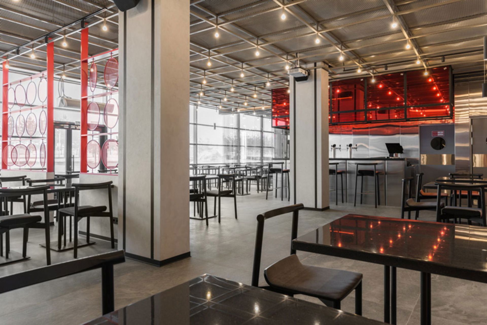 Innovative restaura at Innopolis Technology Goddess Hotel in Russia