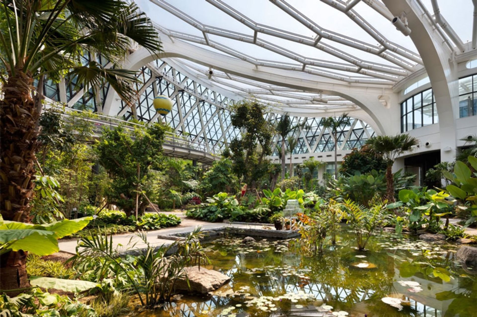 World pla diversity in Seoul Botanical Garden