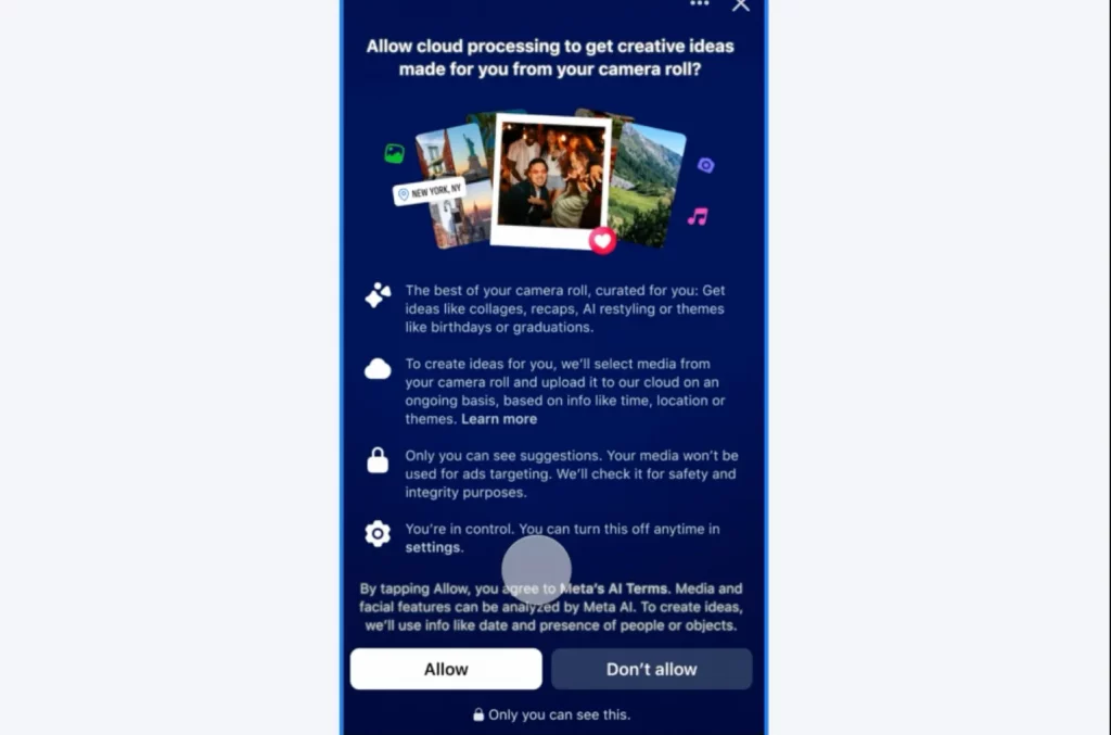 Facebook artificial intelligence