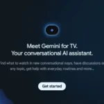 Early activation of Gemina on Google TV