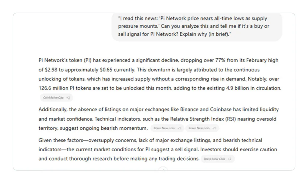How to turn digital currency news io a trading signal with ChatGPT?